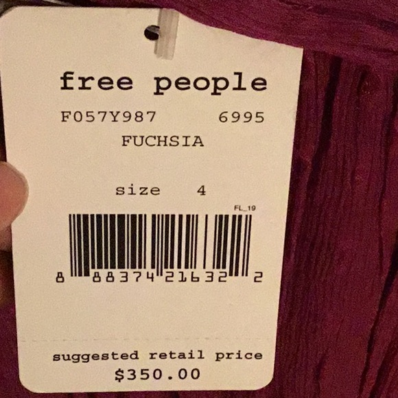 Free People fuchsia dress - Picture 5 of 5